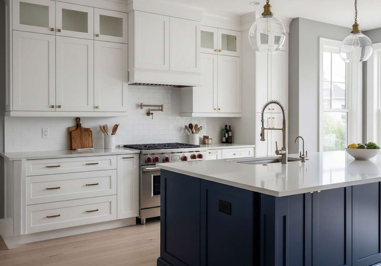 Two Tone Kitchen Cabinets