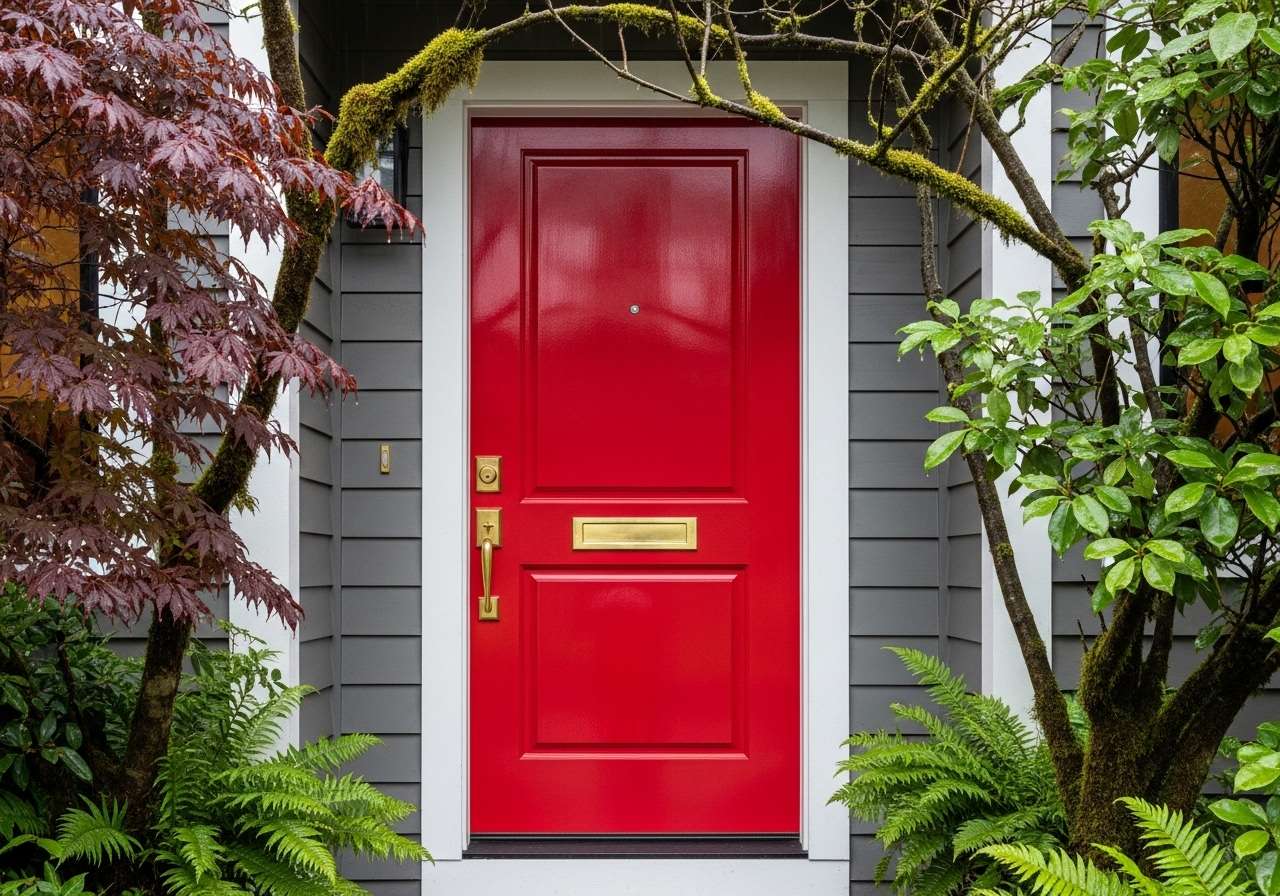 Red Front Door