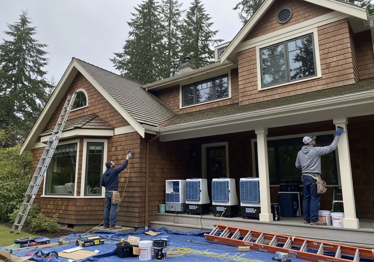 Exterior Painting Prep