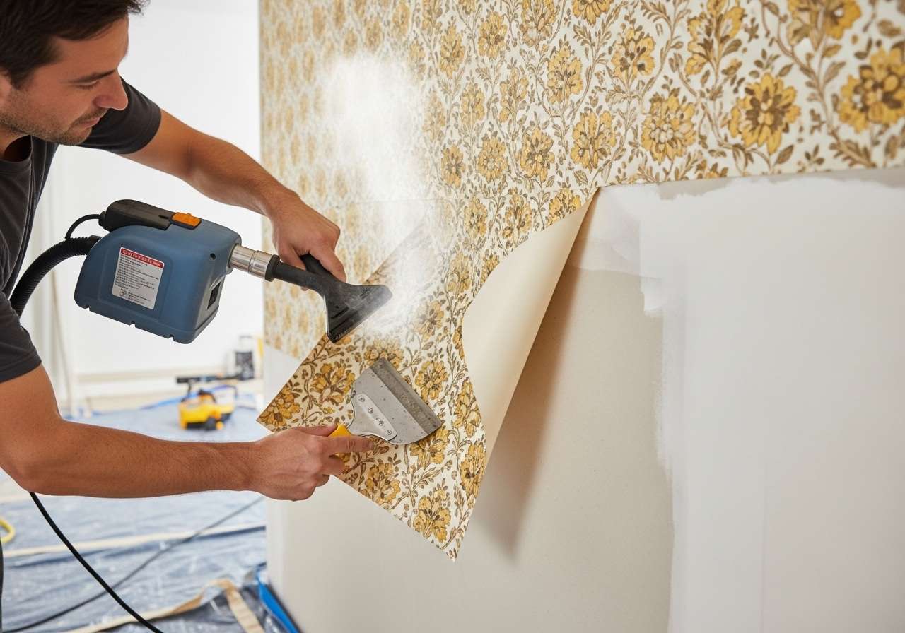 Wallpaper Being Removed
